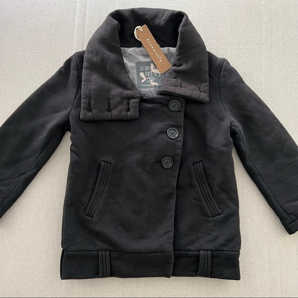 Aritzia Jackets & Blazers - ARITZIA Community Organic Cotton Warm Black Coat
